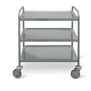 Carrello di servizio - 3 ripiani fissi