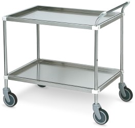 K816028 - Carrello di servizio 2 ripiani estraibili